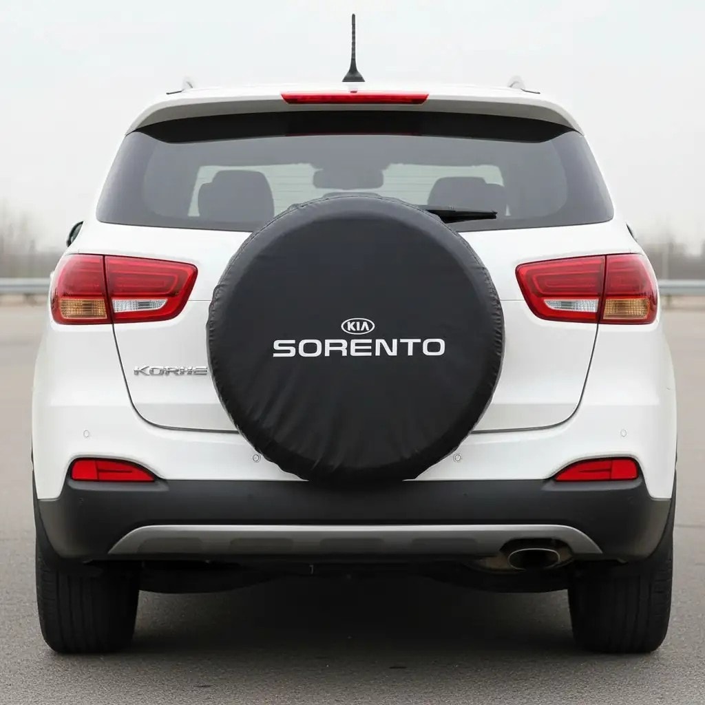Sorento Logolu Stepne Kılıfı